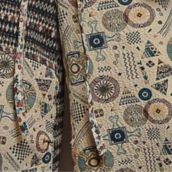 POL Multicolor Tapestry Balloon Pants - Picture 6 of 6